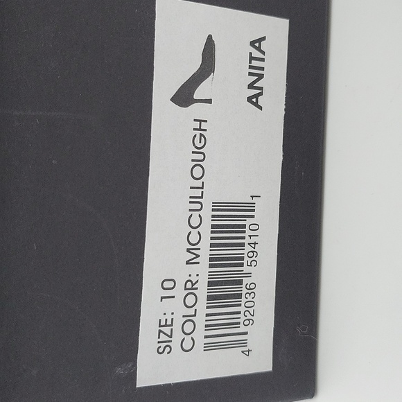 1872- Salone Monet New York Anita Women's High Heels Shoes Made In Brazil Sz 10 - Picture 10 of 17